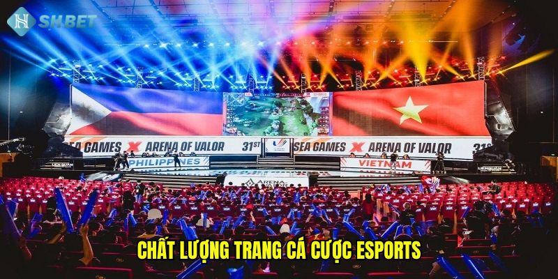 Chất lượng trang cá cược Esports